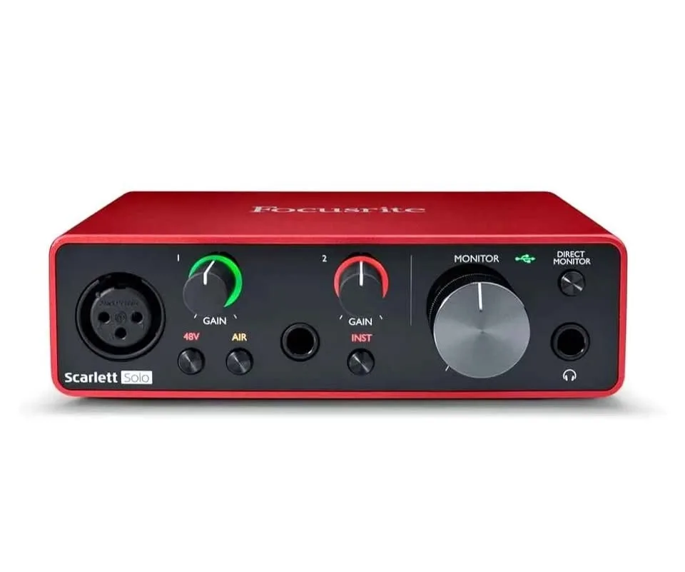 Focusrite Scarlett Solo (3rd Gen) USB Audio