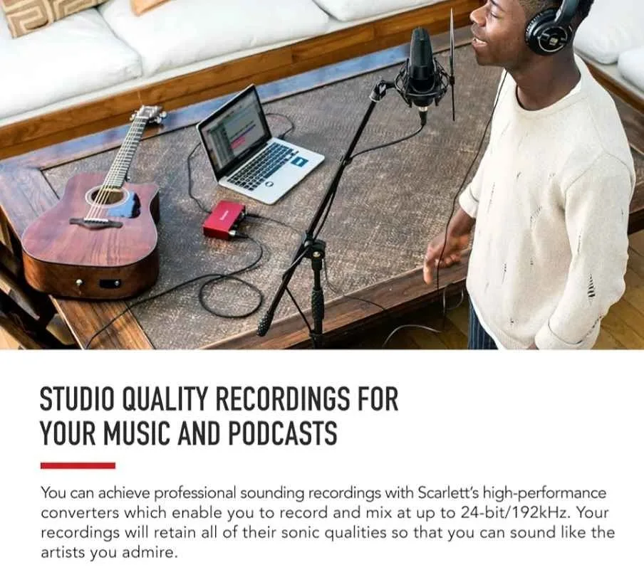 Focusrite Scarlett Solo (3rd Gen) USB Audio image indicator(6)