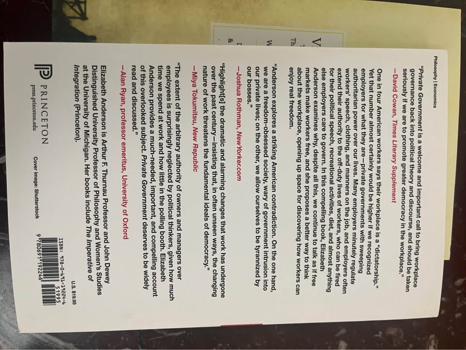 Private Government - Elizabeth Anderson - photo 2