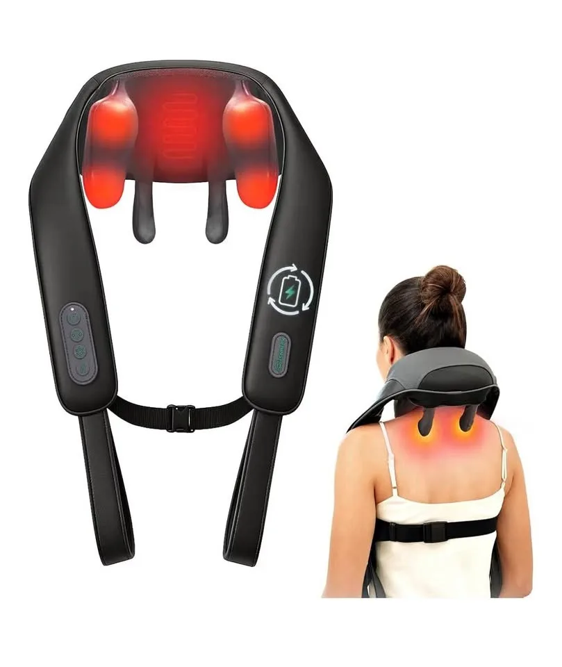 Cordless Neck Massager with Heat