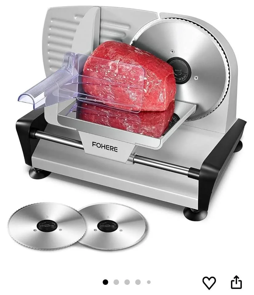 FOHERE Electric Meat Slicer