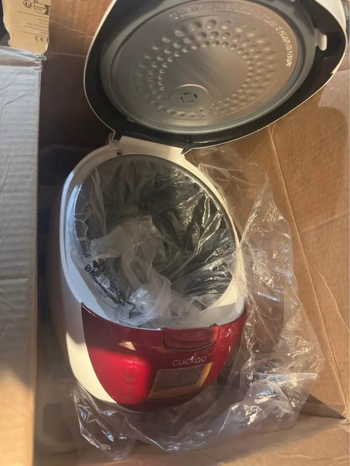 🍚 CUCKOO Red Rice Cooker 6 CUPS 🍚 image indicator(2)