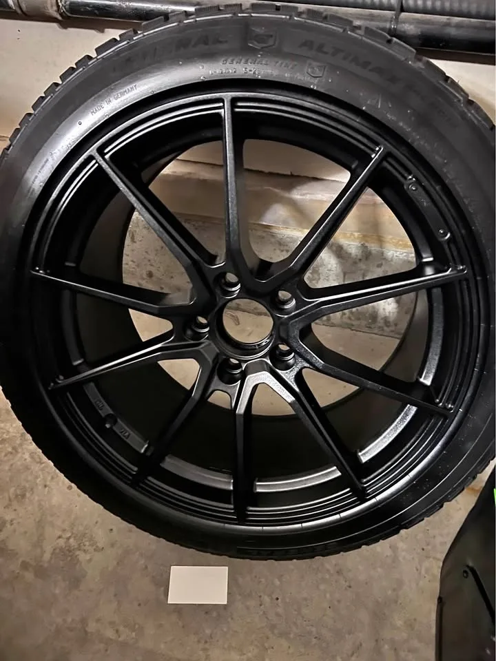 Tesla Model 3 Winters Tires With Rims like New