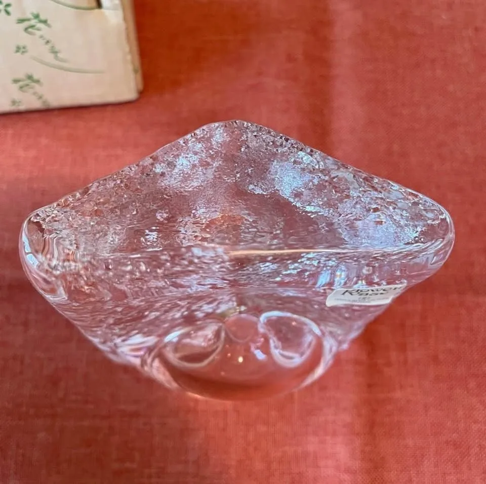 NEW✨Apple Shaped Glass Flower Vase by IWASAWA (Japan) image indicator(4)