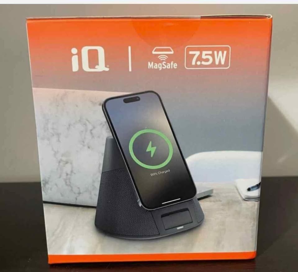 iQ Wave IQWHS1 Home Speaker + Wireless Charger - photo 2
