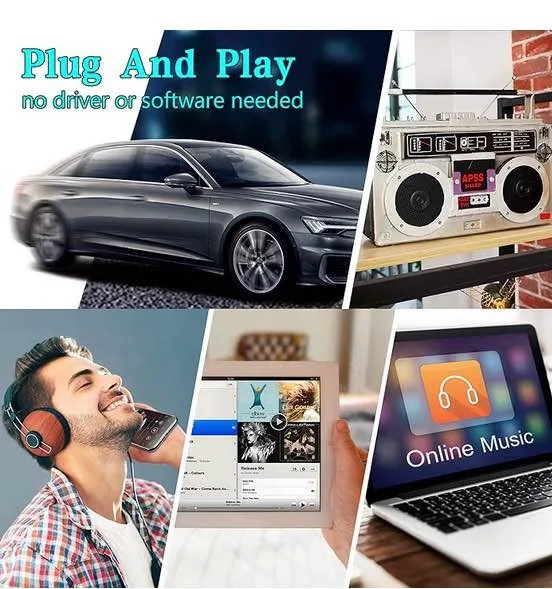 Bluetooth 5.0 Cassette Receiver Tape Aux Adapter image indicator(3)