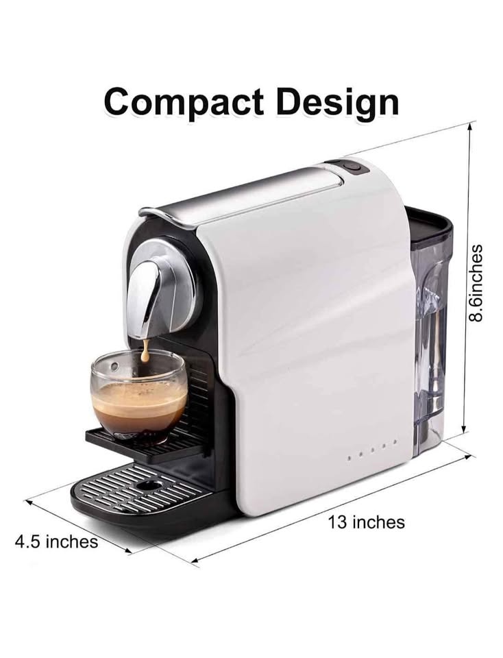 beanglass Espresso Pod Machine for Home