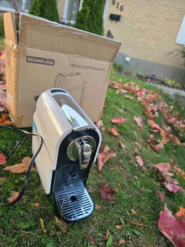 beanglass Espresso Pod Machine for Home image indicator(3)