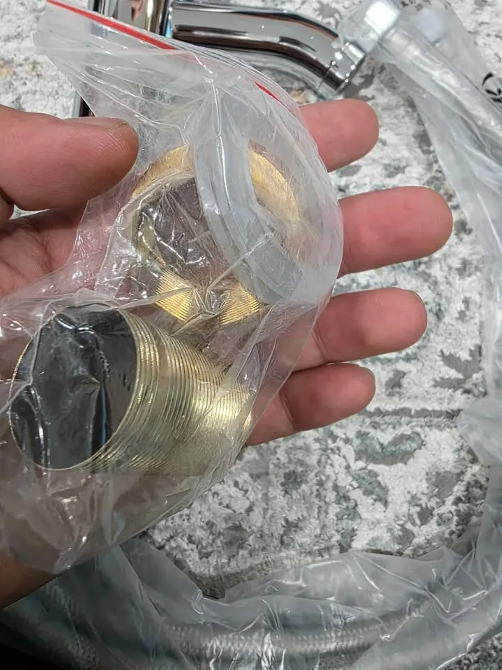 Walsport Small Bathroom Sink and Faucet Combo image indicator(4)