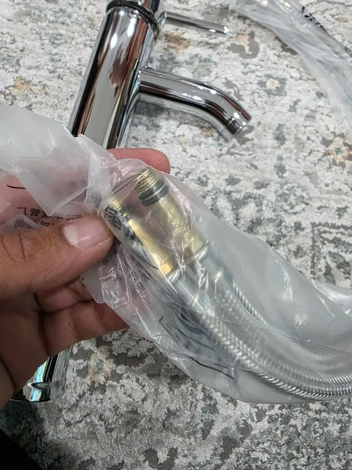 Walsport Small Bathroom Sink and Faucet Combo image indicator(5)