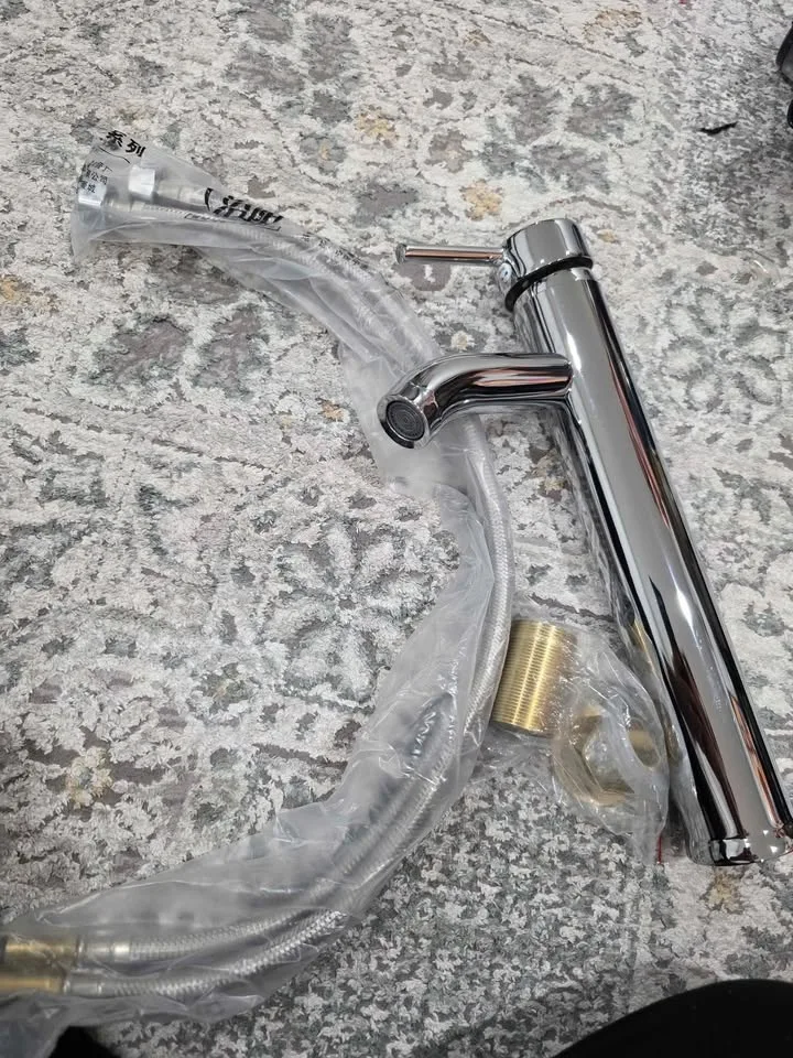 Walsport Small Bathroom Sink and Faucet Combo image indicator(6)