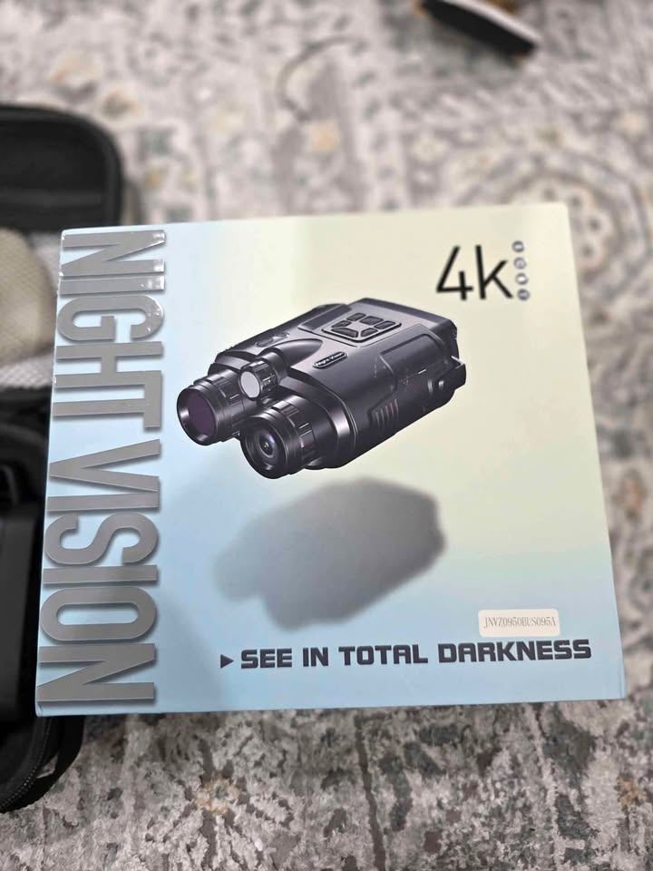 4K Night Vision Binoculars, Infrared Night Vision Goggles...