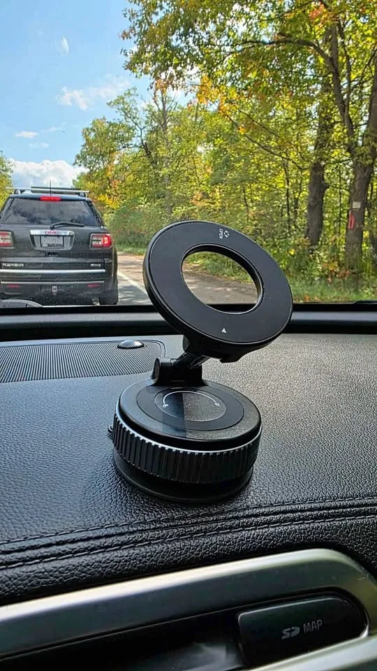 2025 Upgraded Vacuum Magnetic Car Phone Holder with 360°