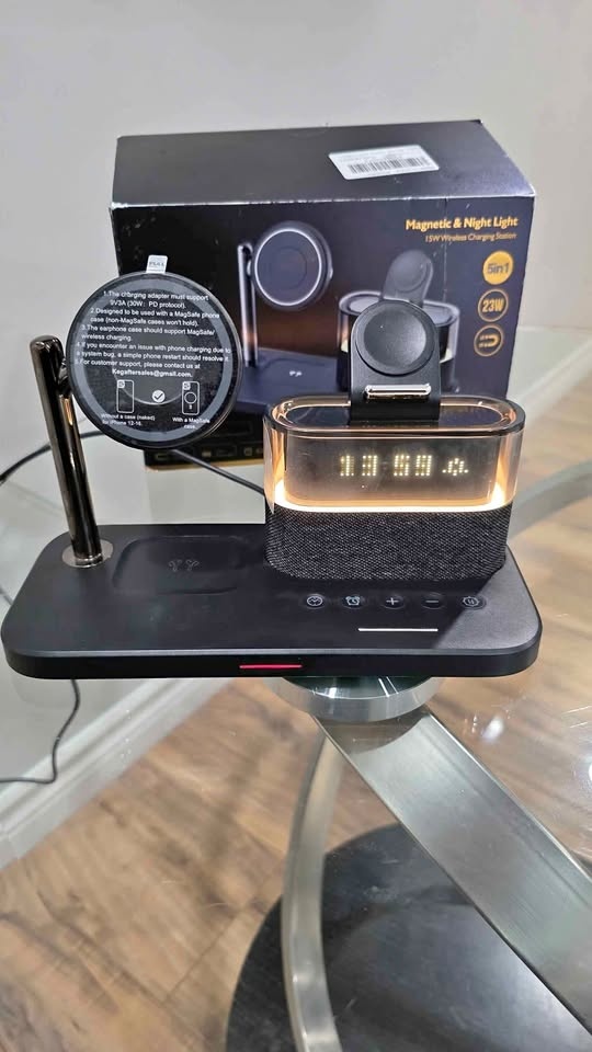 5 in 1 Wireless Charging Station for Apple,Mag-Safe Charger