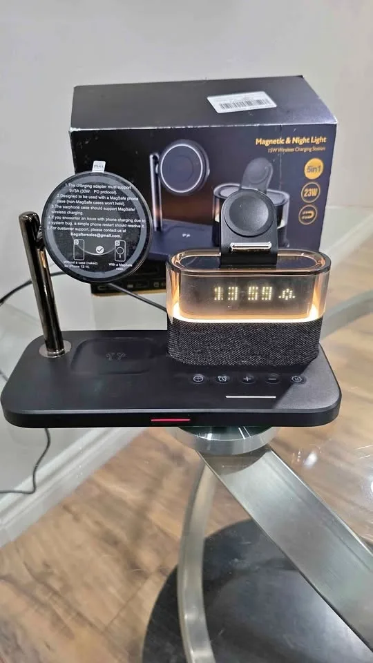 5 in 1 Wireless Charging Station for Apple,Mag-Safe Charger