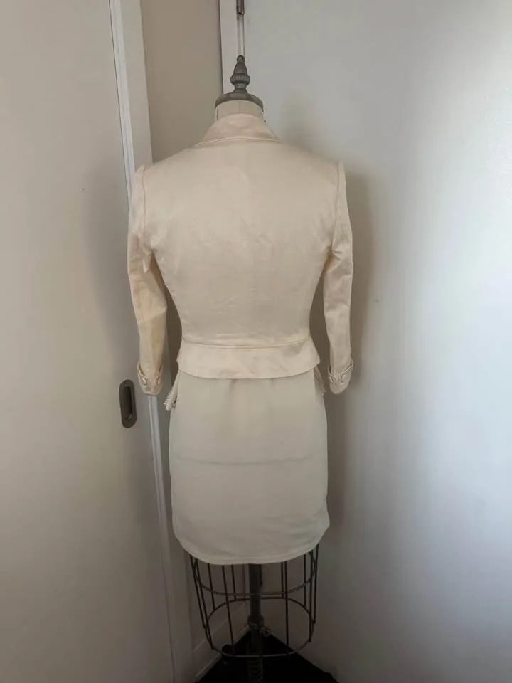 Ladies Size Small / Size 4 Dress and Blazer Set $40 Worn Once image indicator(10)