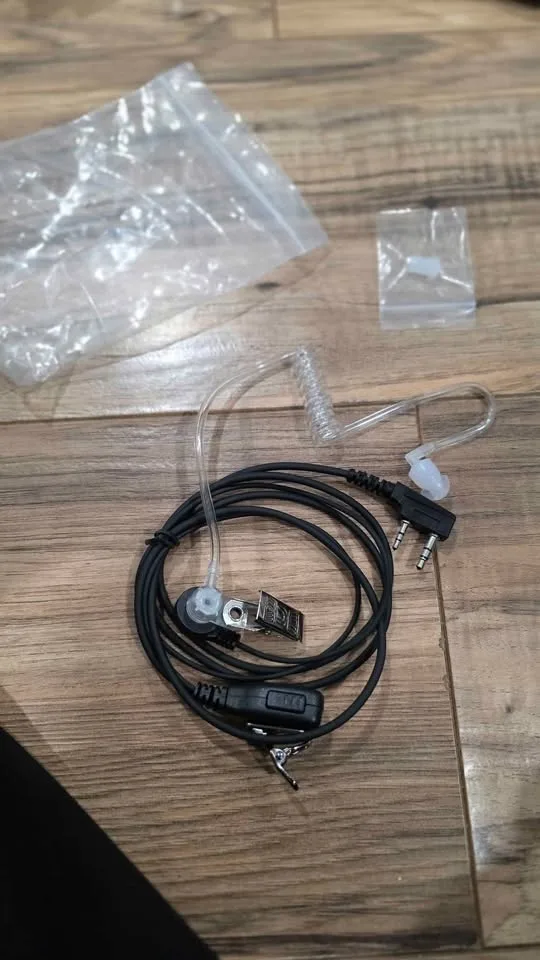 HYTERA HYT Single Wire 2-Pin Radio Earbud Headset image indicator(2)