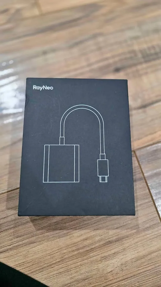 RayNeo - USB to Glasses and Charging Adapter - Black