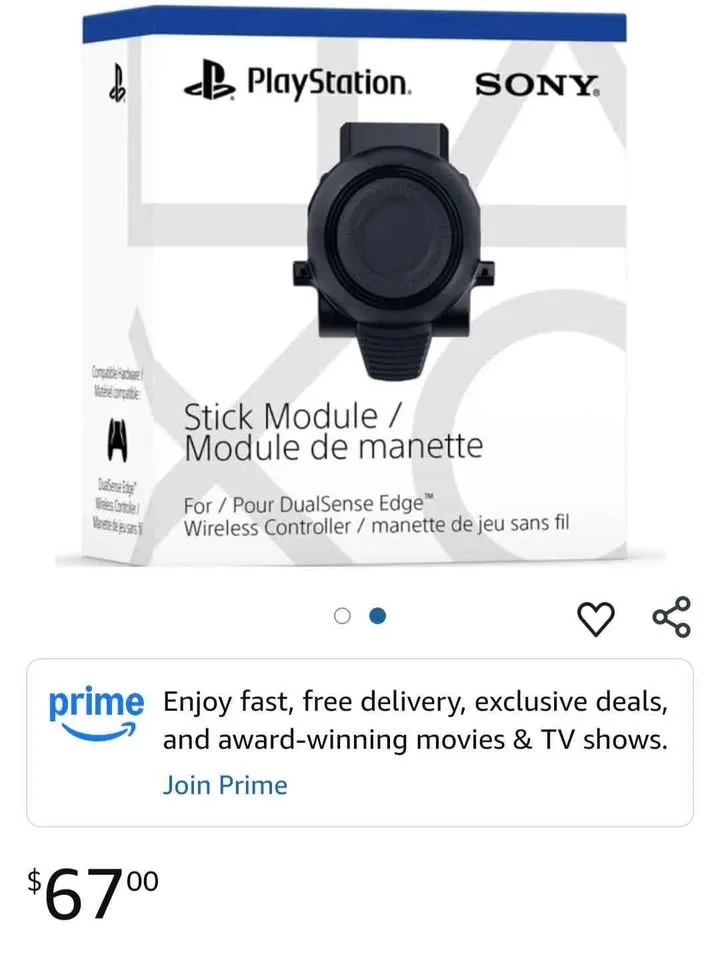 Stick Module Replacement for PS5 DualSense Edge Controller image indicator(3)
