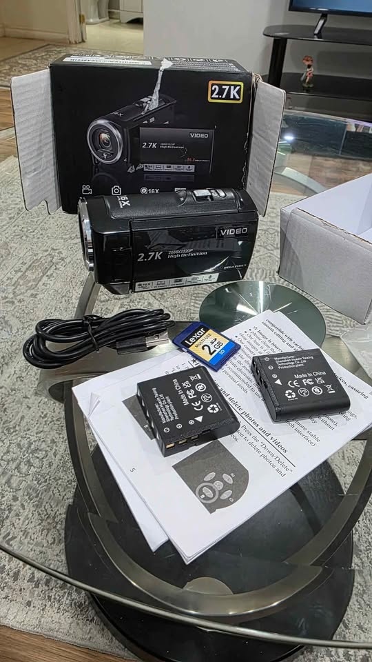 Muitune Camcorder Video Camera QHD 2.7K 56MP 16X - photo 2