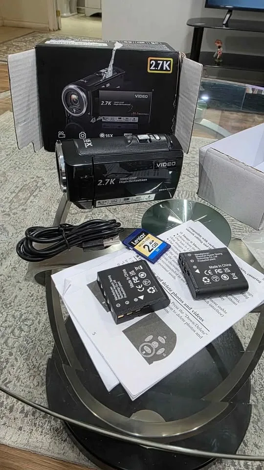 Muitune Camcorder Video Camera QHD 2.7K 56MP 16X image indicator(2)