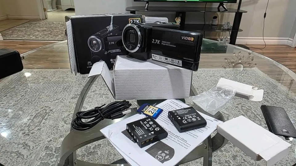 Muitune Camcorder Video Camera QHD 2.7K 56MP 16X image indicator(4)