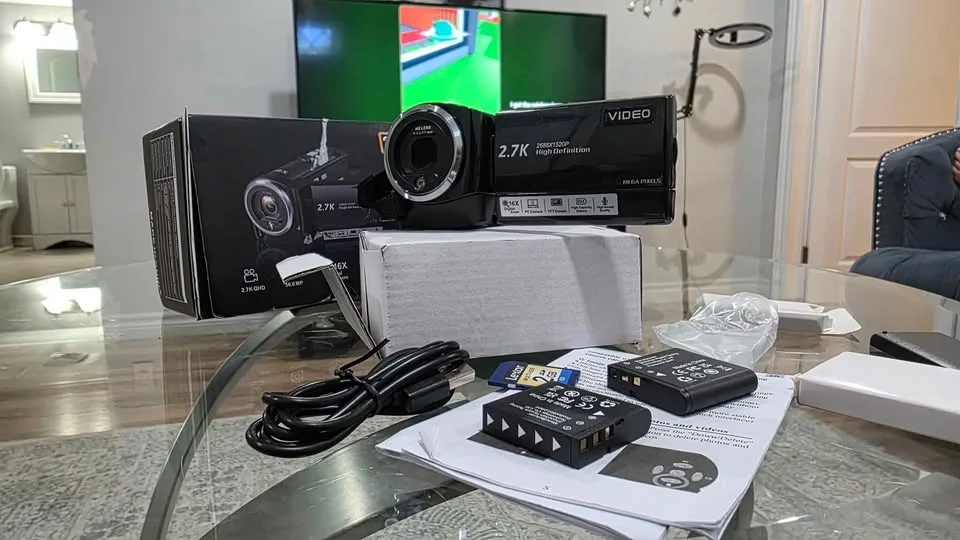 Muitune Camcorder Video Camera QHD 2.7K 56MP 16X image indicator(7)