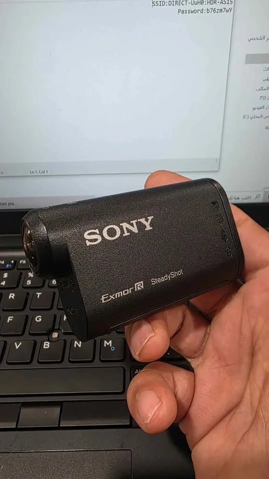 Video Camera from Sony HDR-AS15 (Black) image indicator(2)