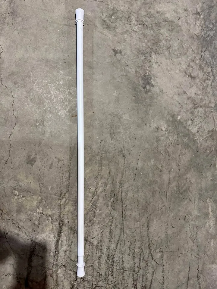 Extendable shower rod 42-75 inches