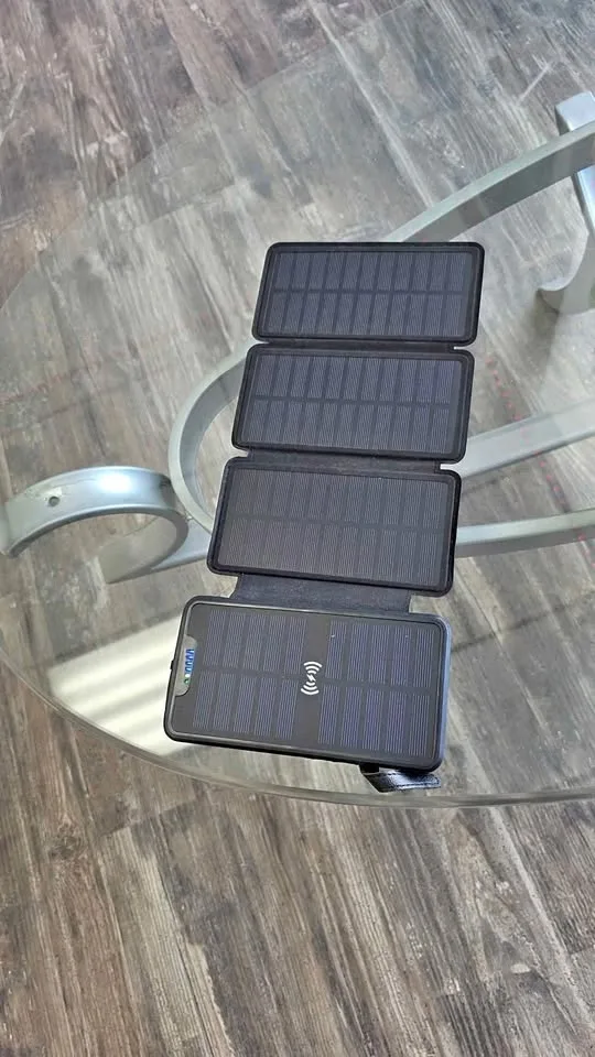 Solar Charger Power Bank YD-820W-38800mAh Solar with Dual 5V3.1A