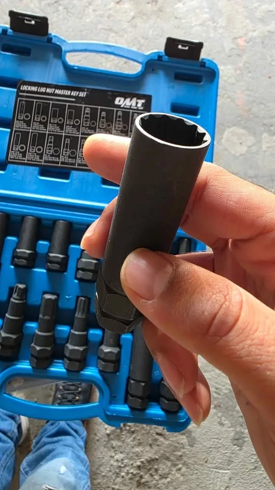 Multi-Point Lug Nut Key Set - 16 Pieces for Safe and Efficient R image indicator(5)