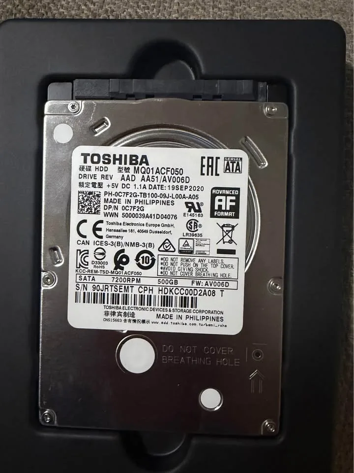 📦 Brand New Toshiba 500GB Internal Hard Drive image indicator(4)