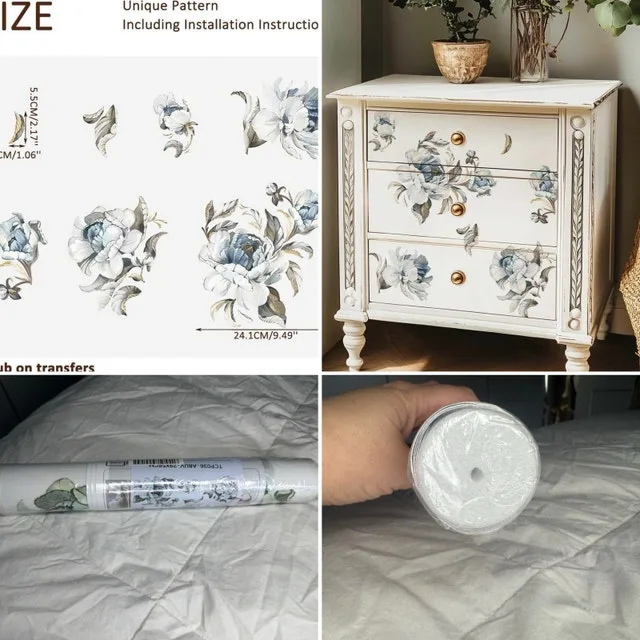 Rub On Furniture Transfer/Stickers - Brand New