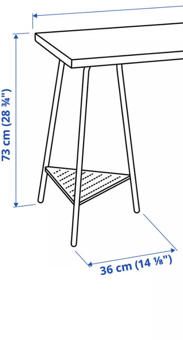 IKEA TILLSLAG Desk Leg Selling One IKEA TILLSLAG Desk Leg image indicator(2)
