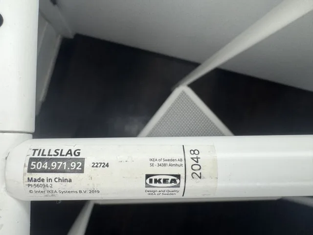 IKEA TILLSLAG Desk Leg Selling One IKEA TILLSLAG Desk Leg image indicator(8)
