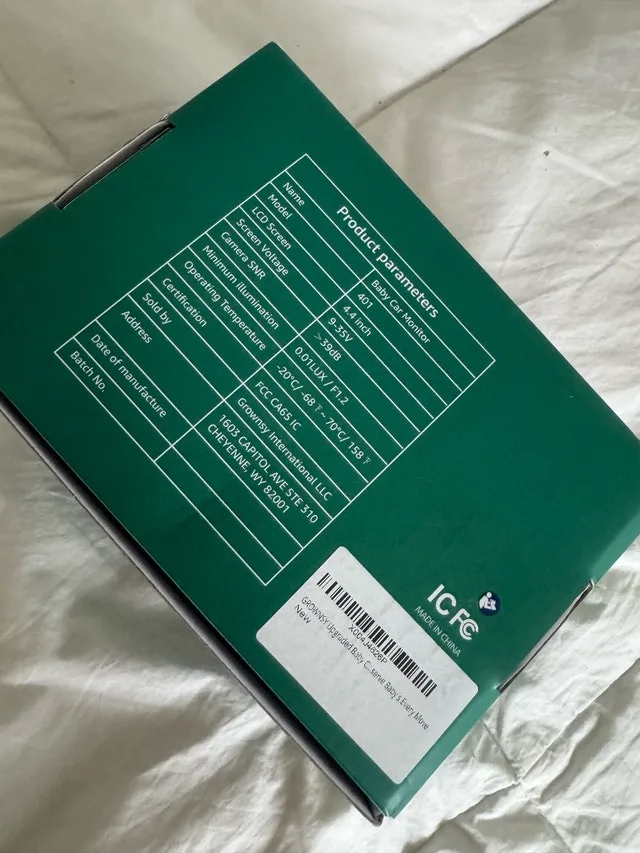 Car Backseat Pet / Baby / Kids Monitor NEW in Box image indicator(4)