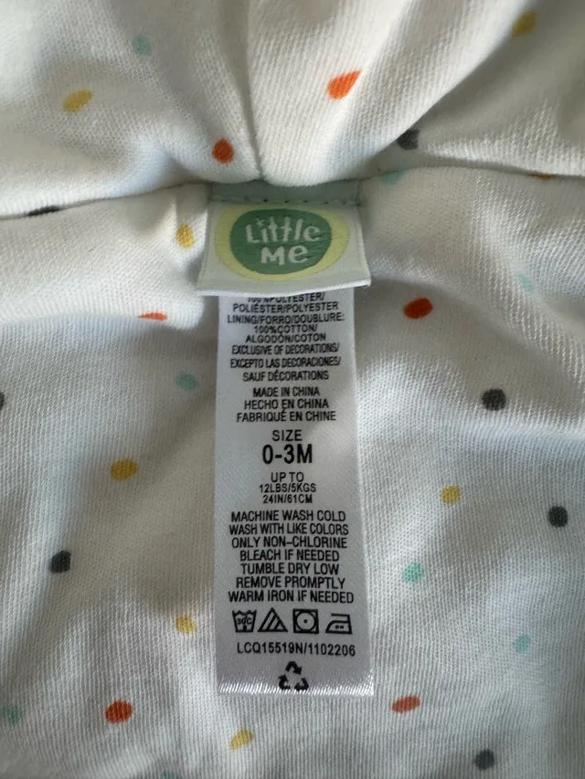 0-3 Month Winter Snow Suit Outfit $10 image indicator(9)