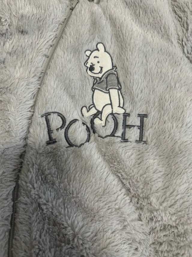 Like New Winnie the Pooh 0-3Month Winter Snowsuit Like New image indicator(6)