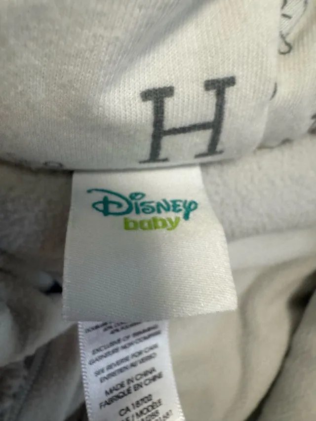 Like New Winnie the Pooh 0-3Month Winter Snowsuit Like New image indicator(8)