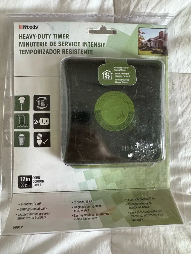 Brand New Outdoor Heavy Duty Timer - Great for Christmas Lights