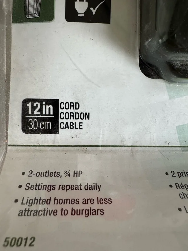 Brand New Outdoor Heavy Duty Timer - Great for Christmas Lights image indicator(4)