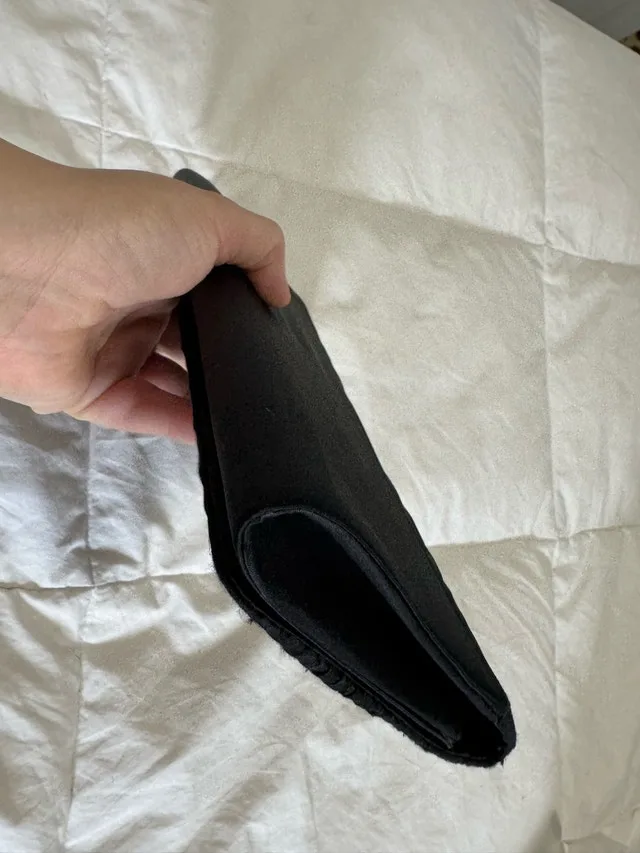 Brand New Never Used Black Evening clutch purse - NEW image indicator(6)