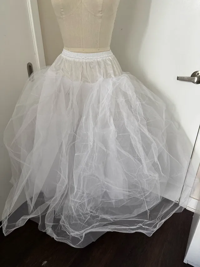 BRAND NEW Hoop-less Petticoat Crinoline adjustable image indicator(3)