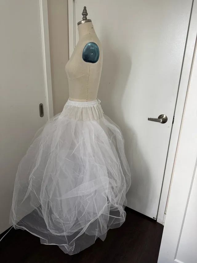 BRAND NEW Hoop-less Petticoat Crinoline adjustable image indicator(4)
