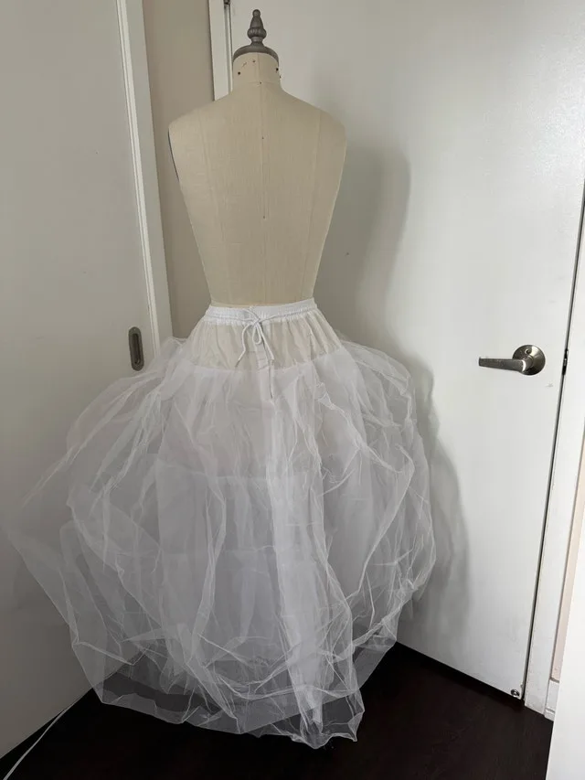 BRAND NEW Hoop-less Petticoat Crinoline adjustable image indicator(5)
