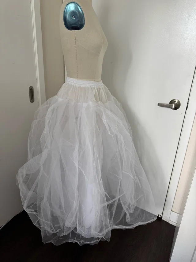 BRAND NEW Hoop-less Petticoat Crinoline adjustable image indicator(6)