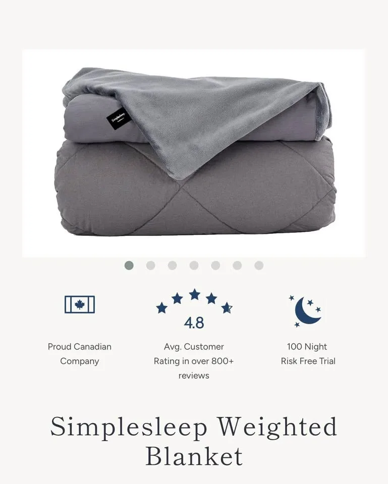 Weighted Blanket - Simple Sleep image indicator(3)