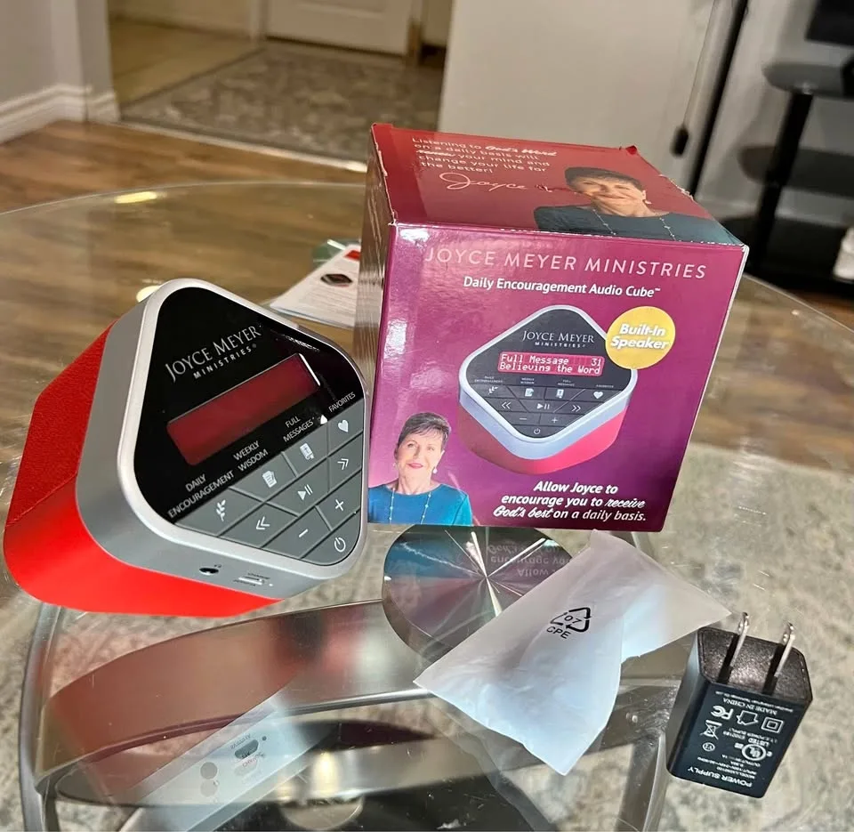 Joyce Meyer Ministries Daily Encouragement Audio Cube