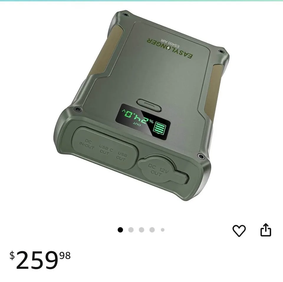 EASYLONGER CPAP Battery ES400 AIR