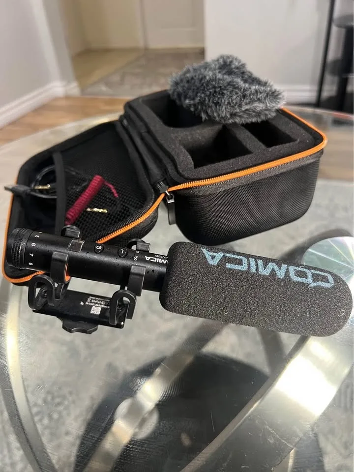 Shotgun Microphone, Comica VM20 image indicator(2)